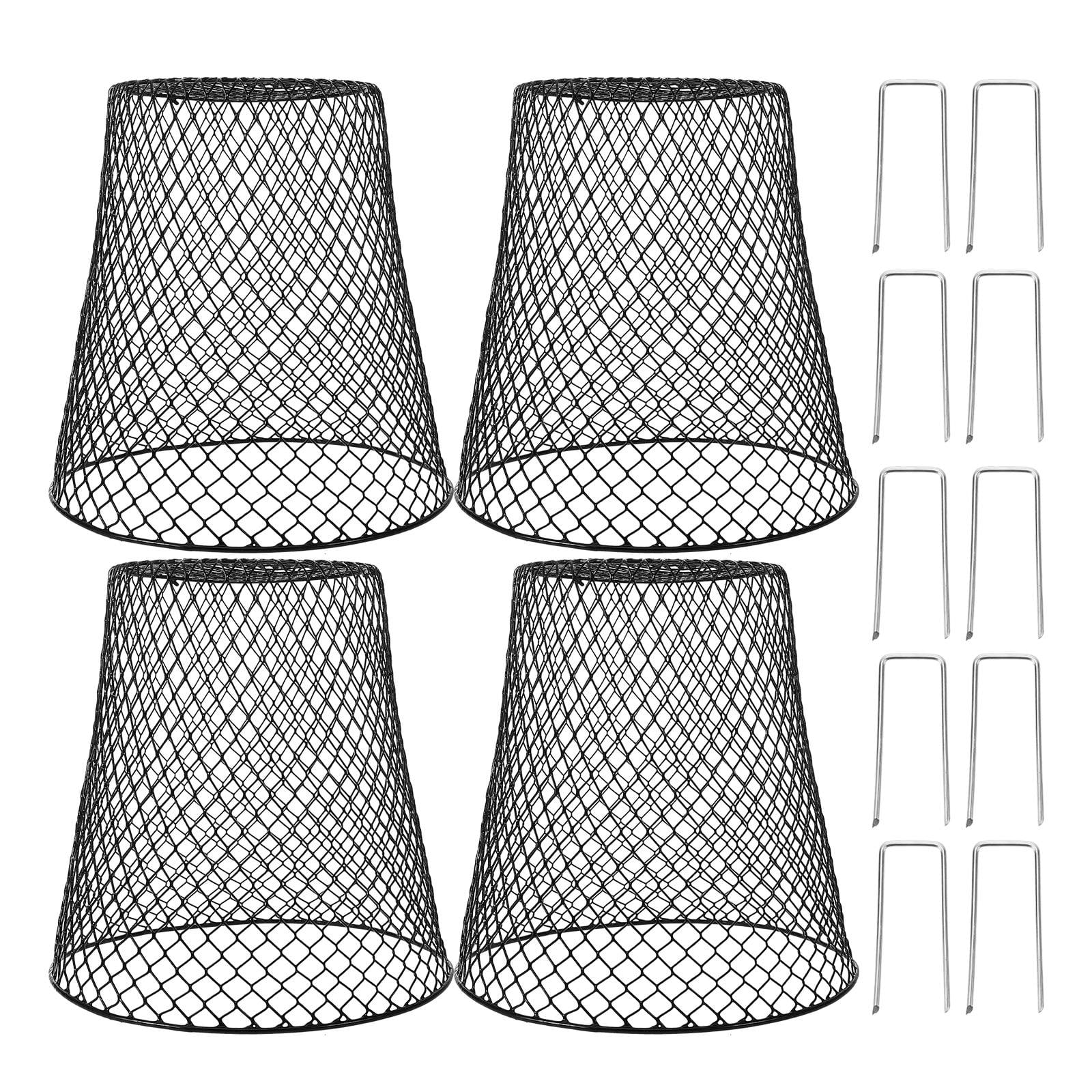 Milisten Multi-Use Plant Cover Mesh Set - Reusable Flowerpot Cage for Plant and Growth Support