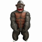 Vajra Gorilla Inflatable Costume Cartoon Puppet Stage Performance Props Funny And Funny Costumes Vajra Inflatable Costume,Height 59–74.8,Gorilla