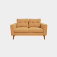 thumbnail image 1 of Love Seat Lenoon Curri Mustard INLAB Love Seat Lenoon Curri Mustard, 1 of 2