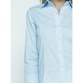 thumbnail image 2 of JYB CO Women's 3/4 Sleeve Premium Cotton Stretchy Button Down Collar Office Formal Casual Shirt Blouse for Women Fit Plus Size (S-3XL), 2 of 5