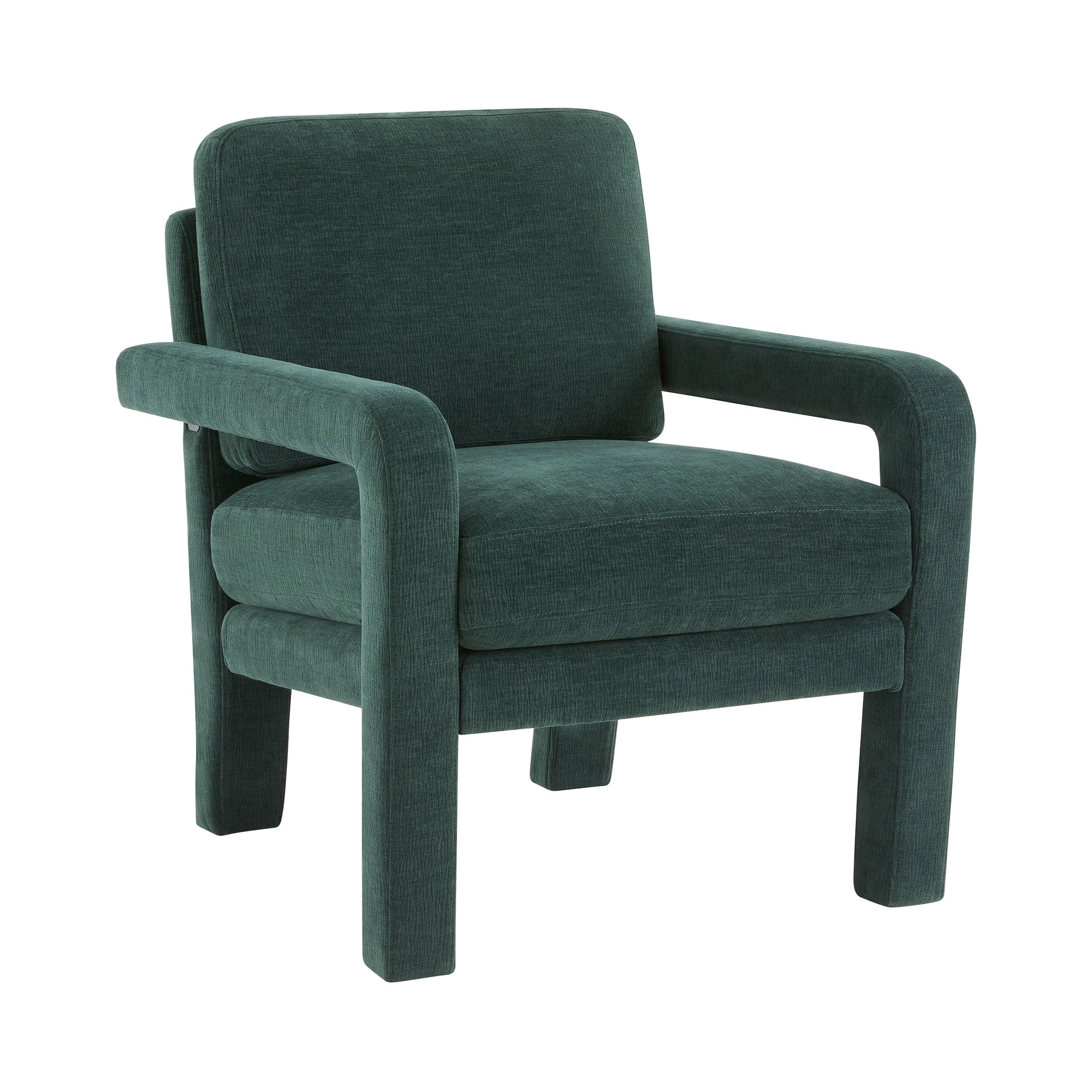 Mainstays Upholstered Armchair, Green