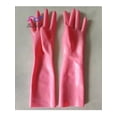 thumbnail image 4 of Guantes de látex Manoplas naturales para fotografía Guantes cortos sexys Guantes fetichistas Marrón Púrpura Azul Verde Multicolor, 4 of 5