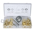 thumbnail image 1 of 103Pcs Iron Galvanized Tent Grommet Washer Installation Tool Set Assortment Kit, 1 of 1