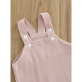thumbnail image 5 of Infant Girl Sleeveless Romper Buttons Jumpsuit Bodysuit Summer Clothing, 5 of 9