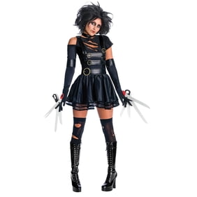 Edward Scissorhands Miss Scissorhands Adult Halloween Costume Walmart Com Walmart Com