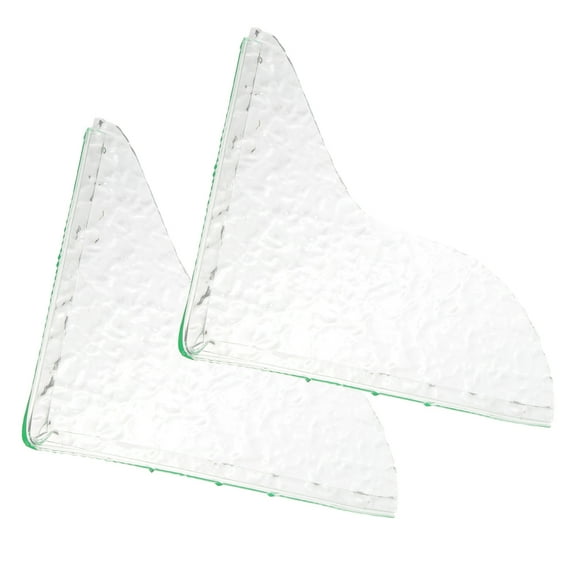 Raindrops  2 Pcs Shower Splash Guard Bath Sink Set for Bathtub Water Diverter