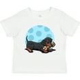 thumbnail image 3 of Inktastic Wiener Dog (Dachshund) with Bone Boys or Girls Toddler T-Shirt, 3 of 5