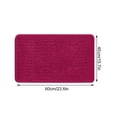 thumbnail image 3 of CasaChic High-Density Fiber Bathroom Door Mat - Extra Soft & Cushioned, Absorbent, Non-Slip TPR Bottom & Quick-Dry for Wet Areas - Machine Washable, Medium Size, 3 of 4