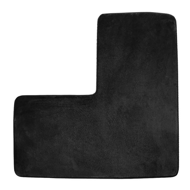Product Carpet - L Shaped Polyester Fiber Rug for Living Room Bedroom Bathroom Non- Floor Mat Durable Home Rug Easy