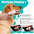 thumbnail image 4 of 2-Pack Teeth and Ear Cleaner Finger Wipes, Dog and Cat Grooming Kit, Soothing Odor Control, Reduces Dirt and Wax Buildup, Cleans Teeth and Reduces Tartar and Odor, 100 Tablets, 4 of 11
