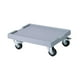 thumbnail image 1 of Soporte para macetas con ruedas giratorias de 360 ​​grados, soporte para plantas rodante, paleta gris, 1 of 9