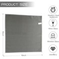 thumbnail image 4 of Microfiber Glass Cleaning Cloths Wipes for Window,  Windows, Mirrors, Eye Glass, Lens and Stainless Steel, Lint Free, Streak Free, 6-Pack, 16x16 Inch, Grey, 4 of 6