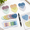 Heart Morandi, variant on Round Morandi 800 Count Transparent Round Sticky Notes with Marker Pen