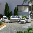 thumbnail image 2 of RST Brands Milo Gray 7 Piece Deep Seating Set - Centered Ink, 2 of 7