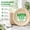Brown, variant on Compostable 6 Inch Small Paper Plates, 100 Pack, Heavy Duty Dessert Plates, Biodegradable & Eco-Friendly Sugarcane Fiber, Unbleached White, Disposable