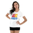 thumbnail image 4 of PACMAN Video Arcade Game Team USA Women's T Shirt Ladies Tee Brisco Brands S, 4 of 5