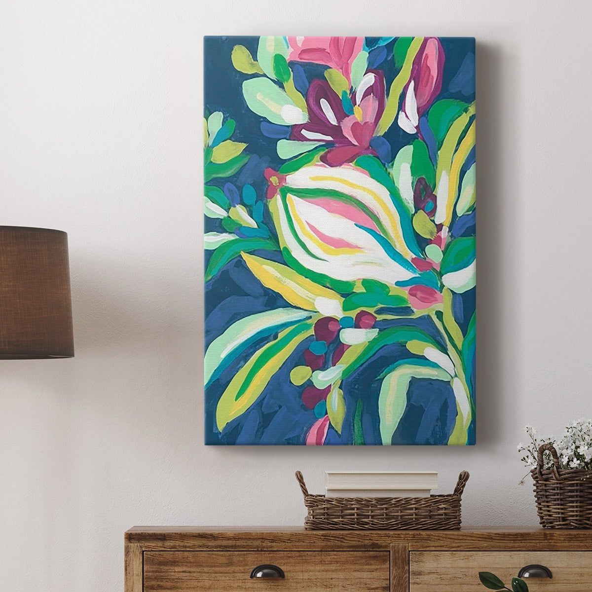 Blue Tropics II Premium Gallery Wrapped Canvas - Ready to Hang