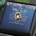 thumbnail image 5 of To My Mother-in-Law I Promise to Love Your Son Forever Necklace w Message Card, 5 of 20