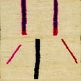 thumbnail image 1 of Ahgly Company Indoor Square Abstract Mustard Yellow Solid Area Rugs, 3' Square, 1 of 6