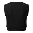 thumbnail image 6 of Womens Workout Tops Elegant Solid Color Sleeveless Yoga Beach Essentials for Womens,Black,XL, 6 of 8