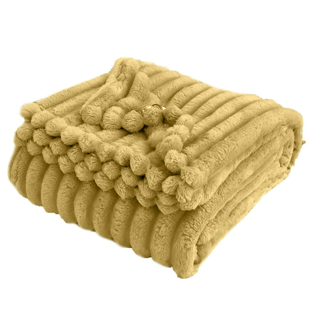 Thickened Rabbit Plu Sh Nap Blanket Bunny Blanket For Adults Soft Warm Fuzzy Throw Blanket For Bed Sofa Travel And Off Ice Therapeutic Blanket Flame Proof Blanket Size Heavy Blanket Twin Blankets