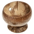thumbnail image 4 of KAKOWELY Durable Tableware Coconut Shell Bowl for Home Use Safe and Healthy Brown Synthetic Material 1pc,5.51"X5.51"X4.33", 4 of 5