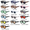 thumbnail image 5 of SHAUNA Ins Popular Mujeres Gafas de sol cuadradas Retro Hombres Tonos teñidos UV400, 5 of 5