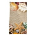 thumbnail image 2 of Kezqiaxn Starfishes Seashells Bath Towels Microfiber Beach Towel Oversized Lightweight Special Pattern Bath Towel Sand Free Towels Compact Beach Blanket Multi-Purpose Towel For Travel Swim Camping, 2 of 3