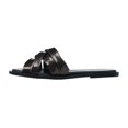 thumbnail image 3 of Sandalia Para Mujer De Piso Casual Cómoda Charol Gris negro 24 Incógnita 108D1C, 3 of 7