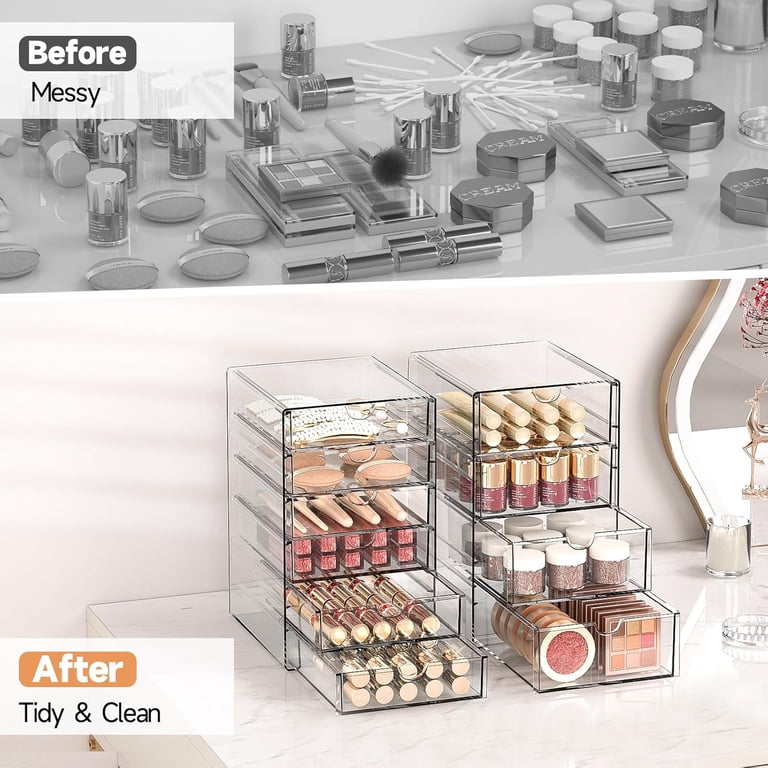 TAIMASI 16-Drawer Acrylic Organizer Set, 4-Piece photo 4