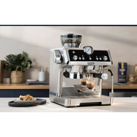 De'Longhi - La Specialista Prestigio Espresso Machine with Dual Heating System - Stainless Steel