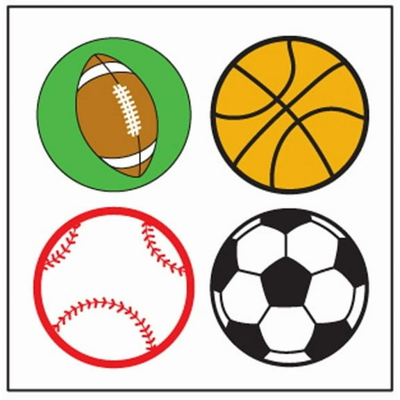 SHAPES ETC. Incentive Stickers - Sports