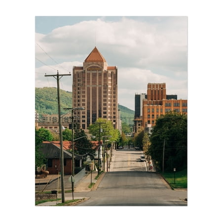Jefferson Street, Roanoke 01 - Roanoke Virginia Photography Unframed Wall Art Print 8 x 10 inches