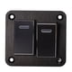 thumbnail image 1 of Panel de Interruptor de Balancín de Barcas, Interruptor de Palanca Previamente Con Cable 3Pin 12V 24V Azul Azul a luz universal 2 Gang para Automóvil para RV para Motocicleta, 1 of 7