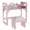 Pink, variant on Roromall Wooden Study Desk and Chair Set with Spacious Fabric Drawers and Built-in Pen Holder for Organized Learning and Writing