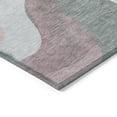 thumbnail image 3 of Addison Rugs Chantille Indoor/Outdoor Transitional Swirls Blush Machine Washable Rectangle Rug, 3' x 5', 3 of 8