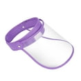 thumbnail image 3 of Protección facial completa Casco ajustable Visera transparente transpirable Cara completa violeta, 3 of 7
