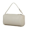 thumbnail image 1 of Bandolera DONNAIN Premium de piel granulada blanca, 1 of 5