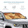 thumbnail image 3 of Bingfone Not All Those Who Wander Are Lost Car Windshield Sunshade,Sun Foldable Sun Shield Sun Visor For Car - Small, 3 of 8