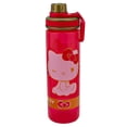 thumbnail image 1 of Botella de Plástico, Colección Hello Kitty 50 Aniversario, Tapa Tipo Rosca y Agarradera, 600 ml, 1 of 3