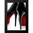 thumbnail image 2 of Design Fabrikken 13x18 Black Modern Framed Museum Art Print Titled - Fashion Red 1, 2 of 5