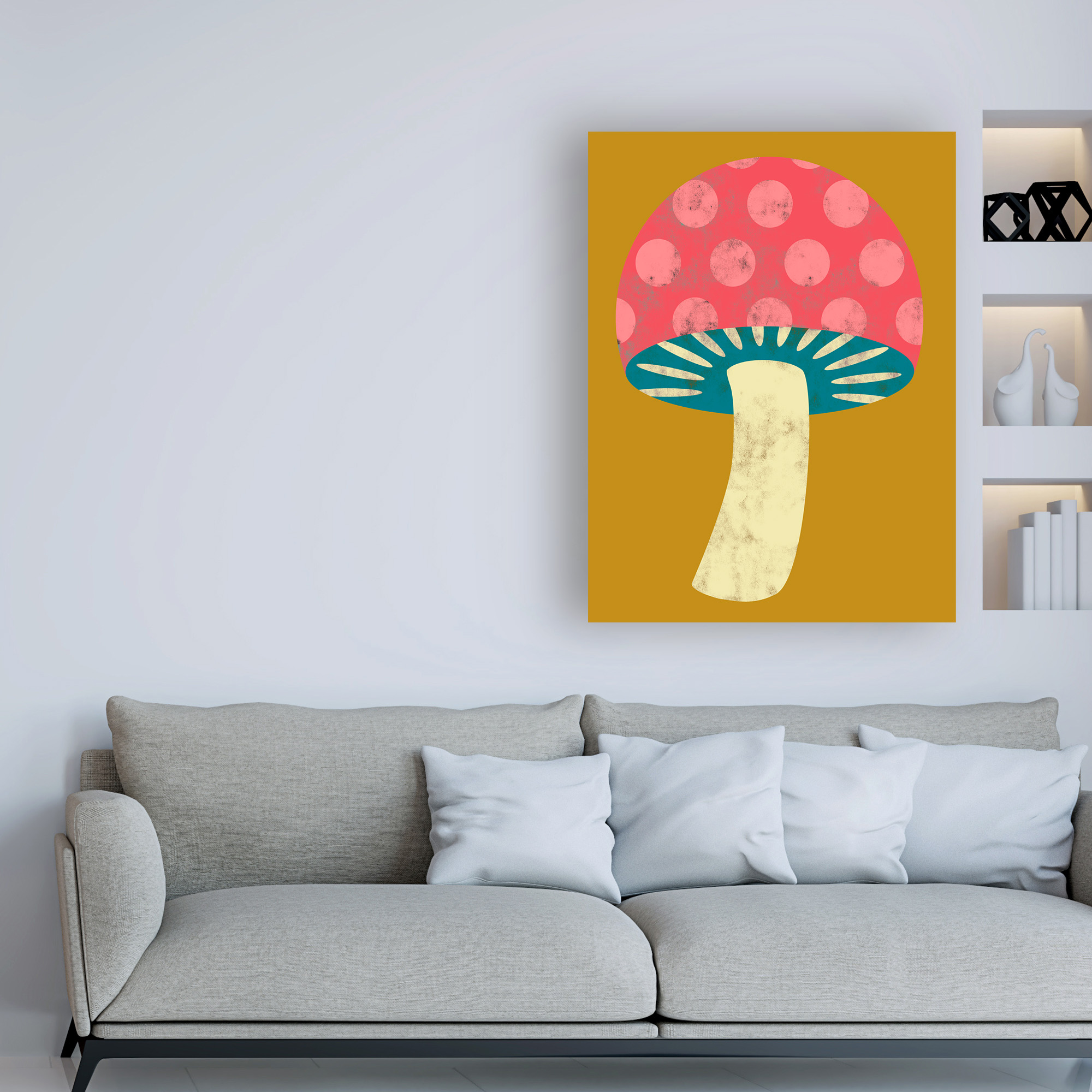 Trademark Fine Art 'Veggie Party V' Canvas Art by Chariklia Zarris