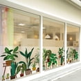 thumbnail image 6 of DKTIE 17.7" x 78.7" Green Plant Pattern Decorative Frosted Privacy Window Film, Which Blocks Ultraviolet Rays, Is installed by Electrostatic Adsorption and Can be Easily Removed, 6 of 7