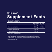 Novex Biotech GF-9 Core, 120 ct