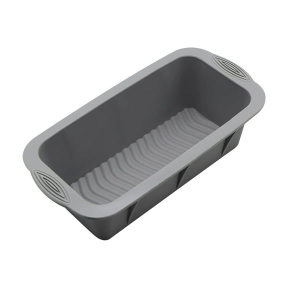 Wholesale Silicone Loaf Pan Set - （Gray & Orange）2 Pieces Non-Stick Silicone Bread Loaf Pan,Perfect for Bread,Cake,Brownies,Meatloaf,BPA Free & Dishwasher Safe