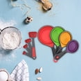 thumbnail image 2 of GOOHOCHY  4 in Measuring Cup Spoon Set Telescopic Cups Spoons and Kit, 2 of 8