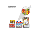 thumbnail image 4 of 6 Pcs Caja Almacenamiento Organizador Refrigerador Cocina Xtellar Color Transparente, 4 of 4