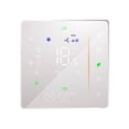 thumbnail image 1 of Amdohai Two Pipe Wifi Voice Intelligent Room Thermostat Digital Programmable Temperature Controller for Air Conditioner (BAC-006- AW, White), 1 of 8