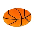 thumbnail image 1 of unbranded Rentrée des Classes Lot de 1 Tapis de Chaise de Basketball Tapis Ronds Polyester Réduction de Fatigue Magasin, 1 of 8
