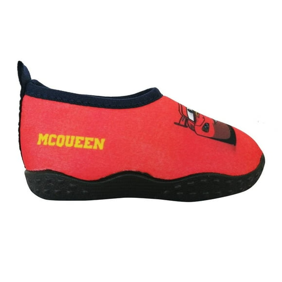 Aqua Socks Disney Para niño, Cars Rojo, talla 13